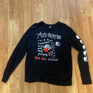 Aus Rotten Crust Punk Long Sleeve XL
